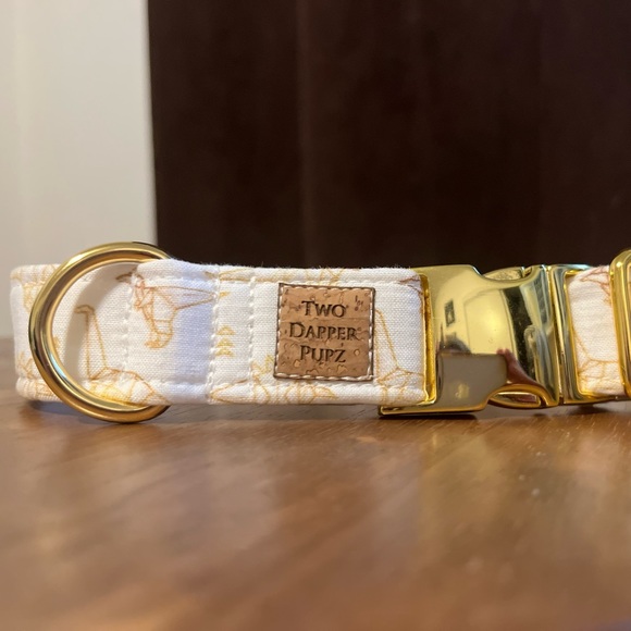 Origami Dinosaurs Dog collar - Picture 5 of 5
